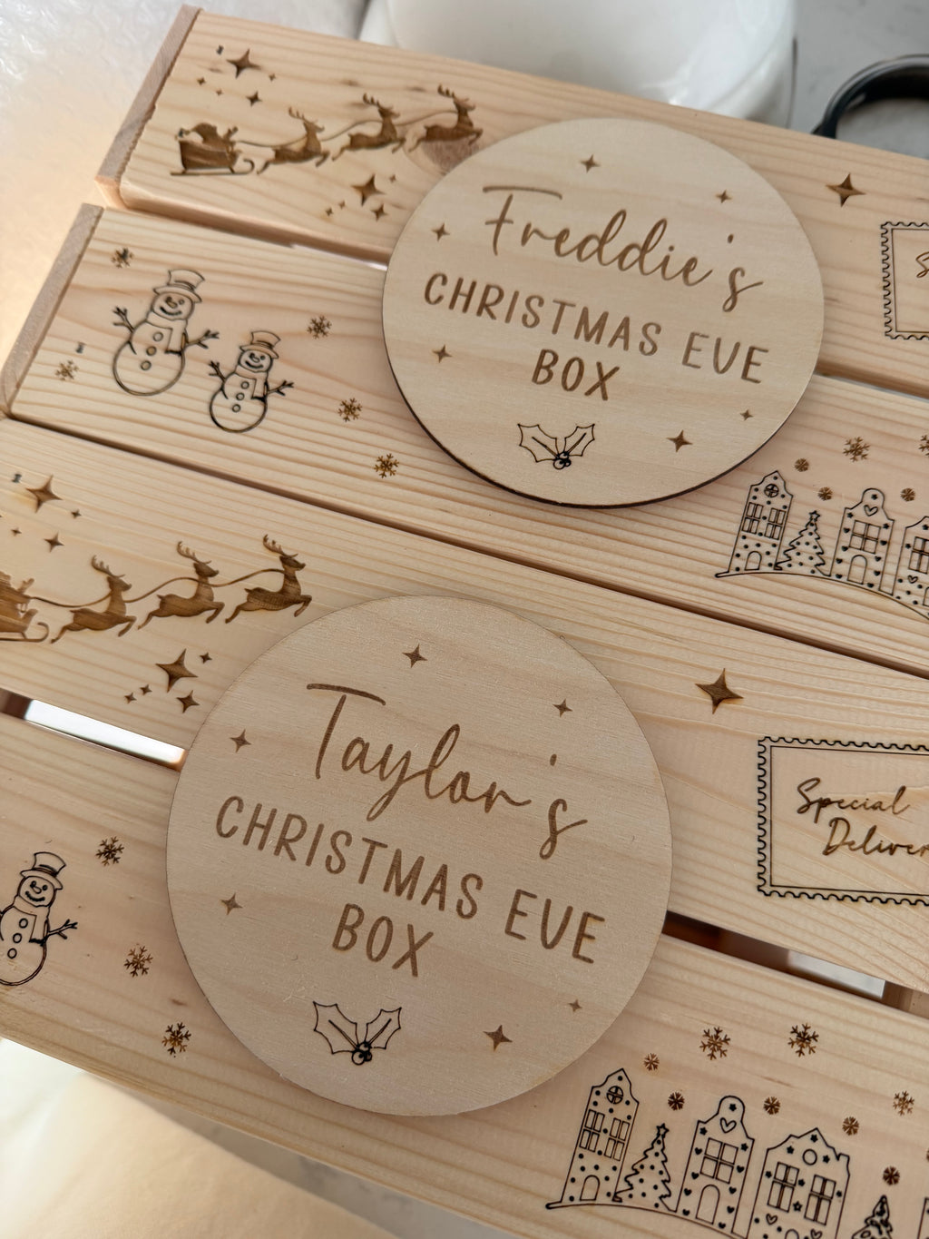 Christmas crates