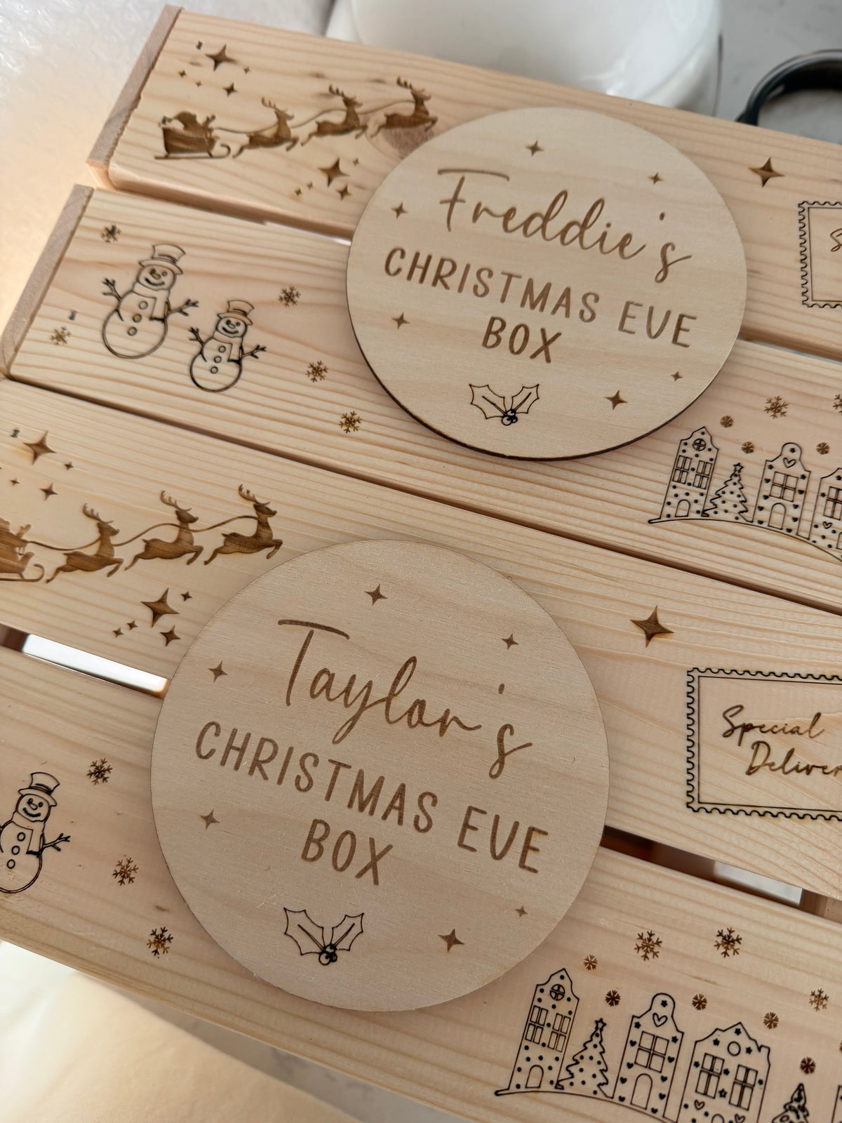 Christmas crates