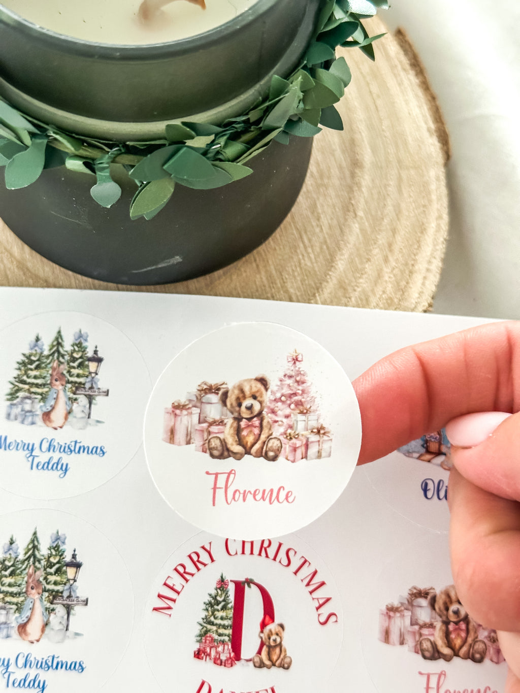 Christmas stickers
