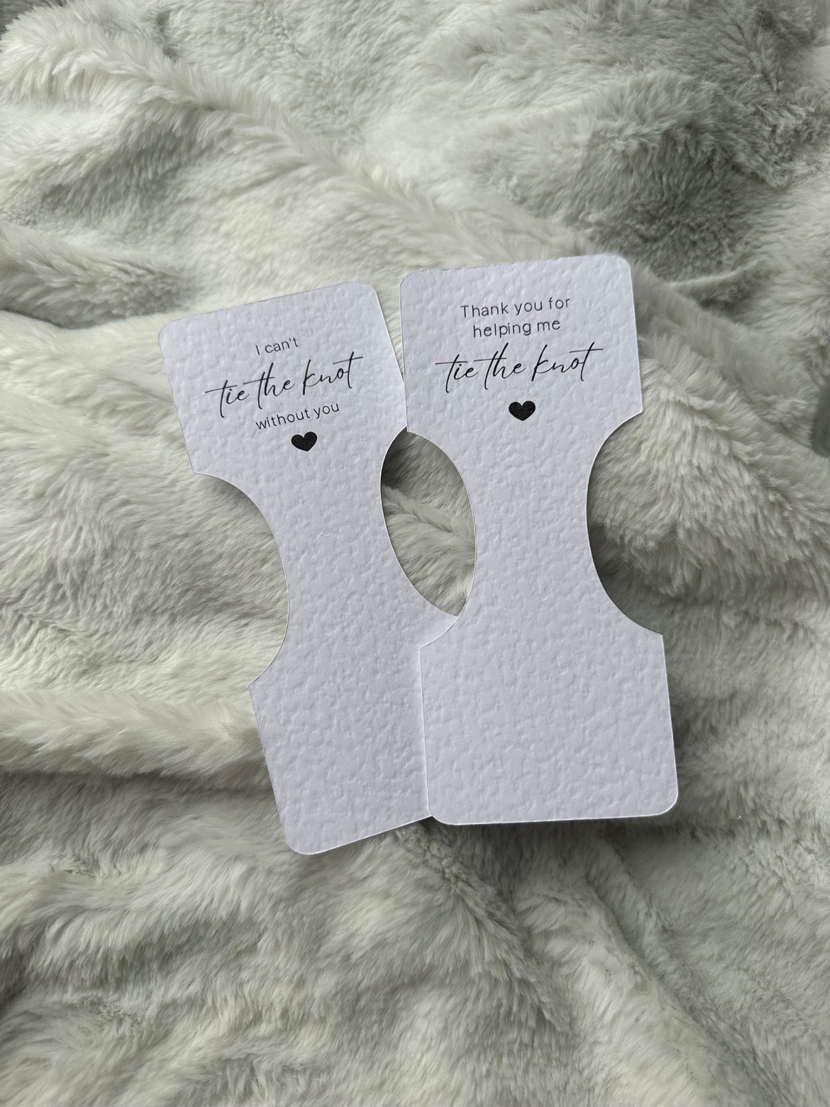 Bridal party scrunchies