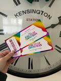 Musical foil tickets