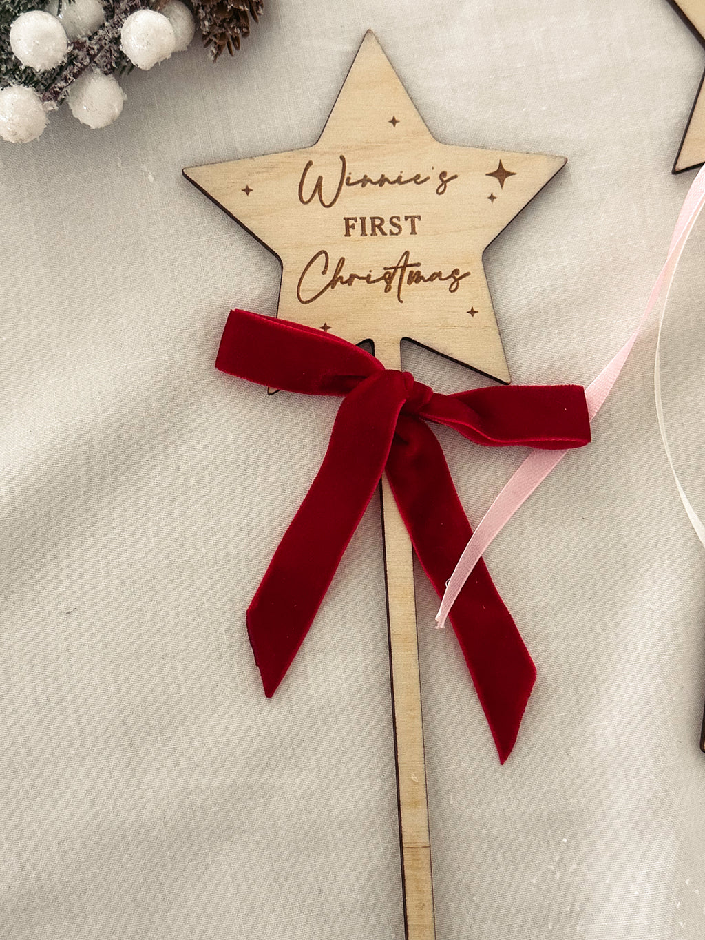 Christmas wands