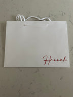 Large rope handle bags