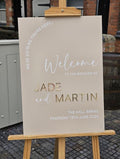 Welcome sign