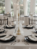 Table number bows