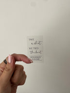 Bottle stickers