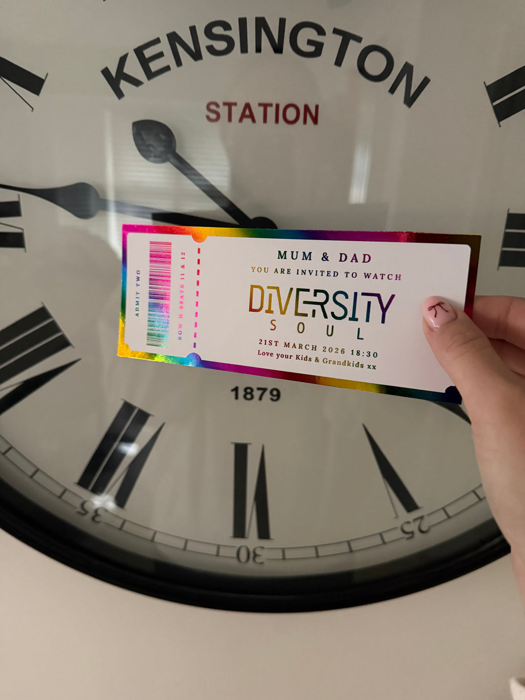 Event/concert tickets