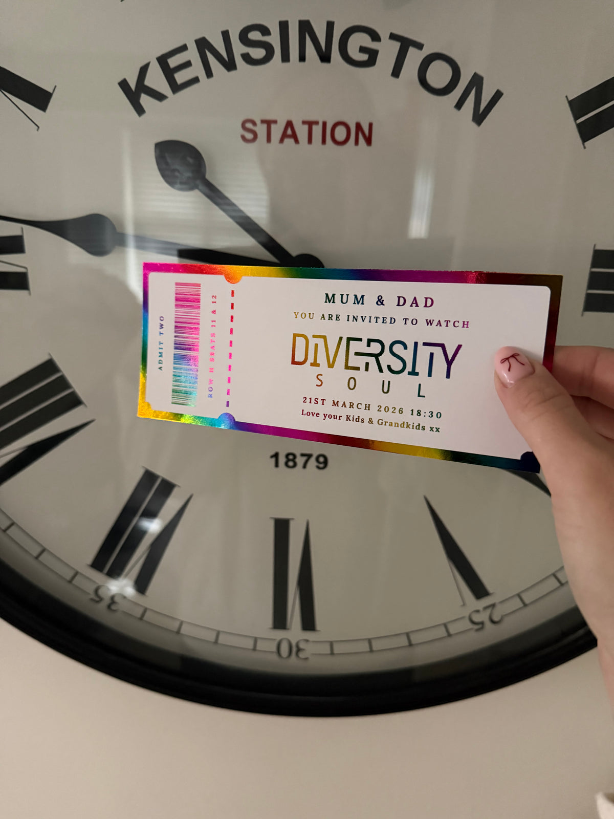 Event/concert tickets