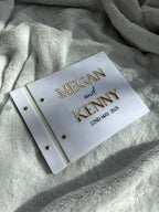 Acrylic guest book