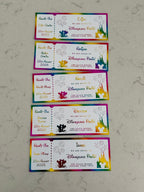 Disneyland Paris foil ticket