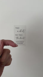 Bottle stickers